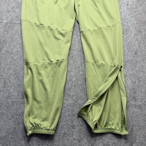 Nike Dri-FIT Challenger Woven Running Pants Men M Green 27" Ankle Zip Tapered - Picture 10 of 16